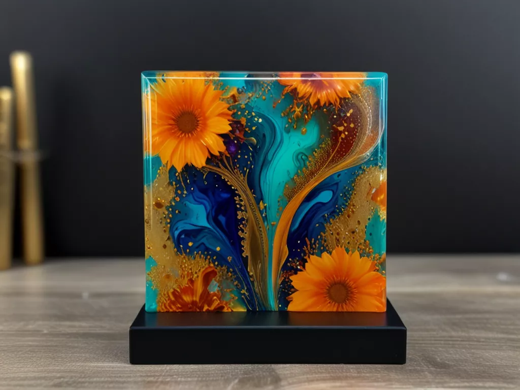 Limited edition resin art piece